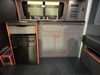USED 2016 16 VOLKSWAGEN TRANSPORTER 2.0 TDI T30 BlueMotion Tech Highline Camper Van  5dr Diesel DSG FWD SWB Euro 5 (s/s) (140 ps) Hosting a very well equipped Camper Van, Automatic DSG, Cruise control, Full Leather Interior, Pop Roof, Night Heater,Solar Panel , Auxiilary Battery, 240 V Hook Up, Hob, Power Water, Swivel Seat,