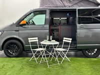 USED 2016 16 VOLKSWAGEN TRANSPORTER 2.0 TDI T30 BlueMotion Tech Highline Camper Van  5dr Diesel DSG FWD SWB Euro 5 (s/s) (140 ps) Hosting a very well equipped Camper Van, Automatic DSG, Cruise control, Full Leather Interior, Pop Roof, Night Heater,Solar Panel , Auxiilary Battery, 240 V Hook Up, Hob, Power Water, Swivel Seat,