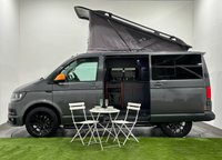 USED 2016 16 VOLKSWAGEN TRANSPORTER 2.0 TDI T30 BlueMotion Tech Highline Camper Van  5dr Diesel DSG FWD SWB Euro 5 (s/s) (140 ps) Hosting a very well equipped Camper Van, Automatic DSG, Cruise control, Full Leather Interior, Pop Roof, Night Heater,Solar Panel , Auxiilary Battery, 240 V Hook Up, Hob, Power Water, Swivel Seat,