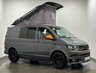 USED 2016 16 VOLKSWAGEN TRANSPORTER 2.0 TDI T30 BlueMotion Tech Highline Camper Van  5dr Diesel DSG FWD SWB Euro 5 (s/s) (140 ps) Hosting a very well equipped Camper Van, Automatic DSG, Cruise control, Full Leather Interior, Pop Roof, Night Heater,Solar Panel , Auxiilary Battery, 240 V Hook Up, Hob, Power Water, Swivel Seat,