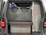 USED 2016 16 VOLKSWAGEN TRANSPORTER 2.0 TDI T30 BlueMotion Tech Highline Camper Van  5dr Diesel DSG FWD SWB Euro 5 (s/s) (140 ps) Hosting a very well equipped Camper Van, Automatic DSG, Cruise control, Full Leather Interior, Pop Roof, Night Heater,Solar Panel , Auxiilary Battery, 240 V Hook Up, Hob, Power Water, Swivel Seat,
