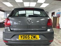 USED 2016 65 VOLKSWAGEN POLO 1.0 BlueMotion Tech SE Hatchback 5dr Petrol Manual Euro 6 (s/s) (75 ps) Low miles, RAC Warranty, Bluetooth