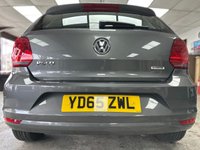 USED 2016 65 VOLKSWAGEN POLO 1.0 BlueMotion Tech SE Hatchback 5dr Petrol Manual Euro 6 (s/s) (75 ps) Low miles, RAC Warranty, Bluetooth