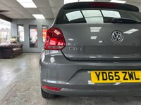 USED 2016 65 VOLKSWAGEN POLO 1.0 BlueMotion Tech SE Hatchback 5dr Petrol Manual Euro 6 (s/s) (75 ps) Low miles, RAC Warranty, Bluetooth