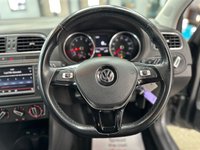 USED 2016 65 VOLKSWAGEN POLO 1.0 BlueMotion Tech SE Hatchback 5dr Petrol Manual Euro 6 (s/s) (75 ps) Low miles, RAC Warranty, Bluetooth