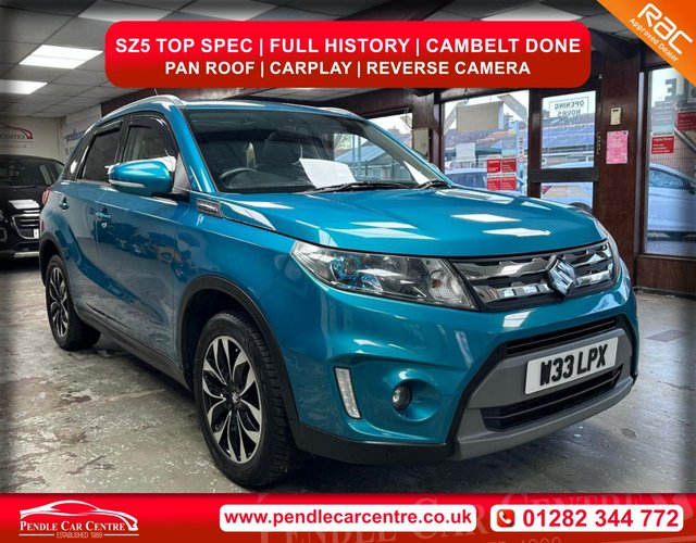 View our Suzuki Vitara 1.6 DDiS SZ5 SUV 5dr Diesel Manual Euro 6 (s/s) (120 ps)
