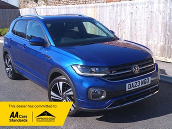 2023 VOLKSWAGEN T-CROSS 1.0 TSI R-Line SUV 5dr Petrol Manual Euro 6 (s/s) (110 ps)