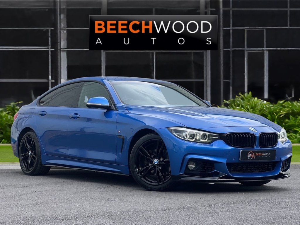 USED 2018 68 BMW 4 SERIES GRAN COUPE 2.0 420d M Sport Hatchback 5dr Diesel Auto Euro 6 (s/s) (190 ps) **HEATED SEATS**