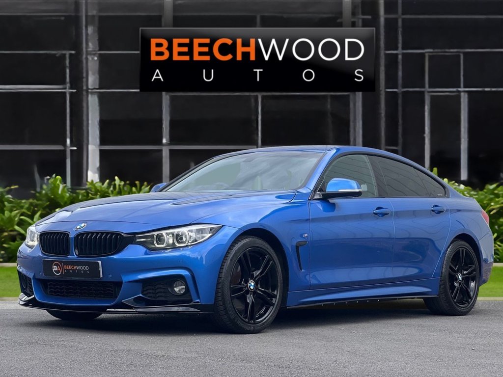 USED 2018 68 BMW 4 SERIES GRAN COUPE 2.0 420d M Sport Hatchback 5dr Diesel Auto Euro 6 (s/s) (190 ps) **HEATED SEATS**