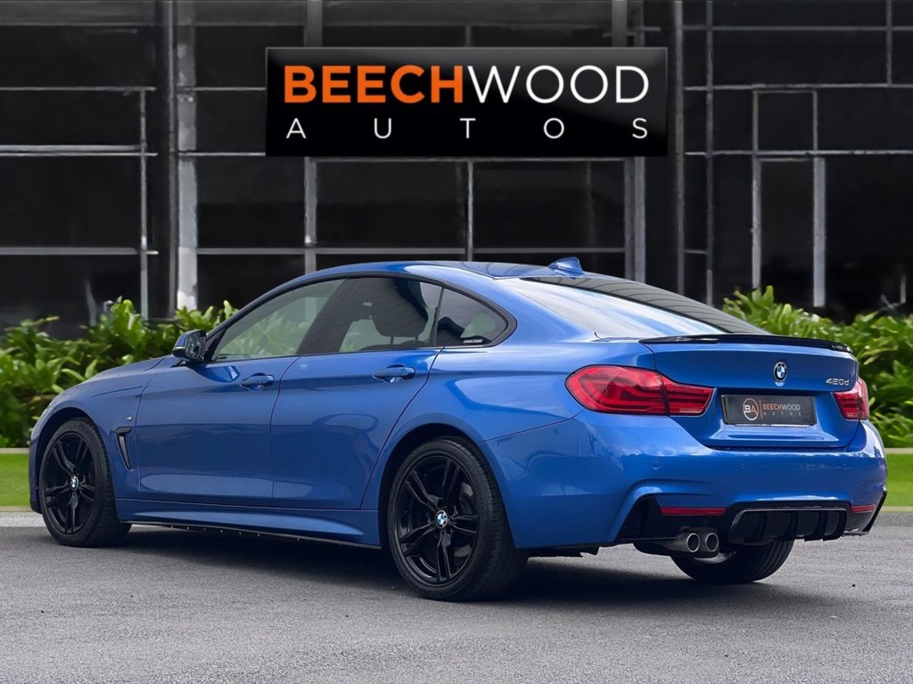 USED 2018 68 BMW 4 SERIES GRAN COUPE 2.0 420d M Sport Hatchback 5dr Diesel Auto Euro 6 (s/s) (190 ps) **HEATED SEATS**
