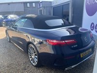 USED 2018 18 MERCEDES-BENZ E-CLASS 2.0 E300 AMG Line (Premium Plus) Cabriolet 2dr Petrol G-Tronic+ Euro 6 (s/s) (245 ps) +FSH + AIR SCARF