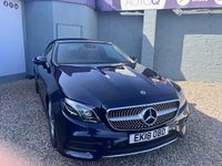 USED 2018 18 MERCEDES-BENZ E-CLASS 2.0 E300 AMG Line (Premium Plus) Cabriolet 2dr Petrol G-Tronic+ Euro 6 (s/s) (245 ps) +FSH + AIR SCARF