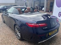USED 2018 18 MERCEDES-BENZ E-CLASS 2.0 E300 AMG Line (Premium Plus) Cabriolet 2dr Petrol G-Tronic+ Euro 6 (s/s) (245 ps) +FSH + AIR SCARF