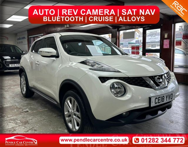 2018 18 Nissan Juke 1.6 N-Connecta SUV 5dr Petrol XTRON Euro 6 (117 ps)