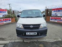 USED 2007 07 TOYOTA HI-ACE 300 D-4D 120 LWB DIESEL VAN 76K NO VAT 