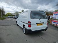 USED 2007 07 TOYOTA HI-ACE 300 D-4D 120 LWB DIESEL VAN 76K NO VAT 