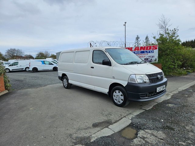 View our TOYOTA HI-ACE