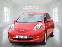 USED 2017 17 NISSAN LEAF 24kWh Acenta Hatchback 5dr Electric Auto (109 bhp) Auto_Full Electric_Low Miles_Ulez