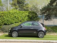 USED 2013 13 FIAT 500C 1.2 byGucci Convertible 2dr Petrol Dualogic Euro 5 (s/s) (69 bhp) VERY RARE AND DESIRABLE AUTOMATIC VERSION OF THE FIAT 500 BY GUCCI FEATURING GUCCI INTERIOR AND SIGNATURE ROOF STRIPES
