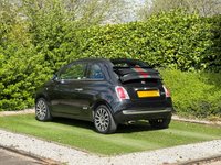 USED 2013 13 FIAT 500C 1.2 byGucci Convertible 2dr Petrol Dualogic Euro 5 (s/s) (69 bhp) VERY RARE AND DESIRABLE AUTOMATIC VERSION OF THE FIAT 500 BY GUCCI FEATURING GUCCI INTERIOR AND SIGNATURE ROOF STRIPES