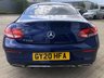 USED 2020 20 MERCEDES-BENZ C CLASS 1.5 C200 MHEV AMG Line G-Tronic+ Euro 6 (s/s) 2dr FSH - SAT NAV - REAR CAMERA