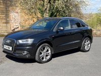 USED 2014 14 AUDI Q3 2.0 TDI S line Plus SUV 5dr Diesel S Tronic quattro Euro 5 (s/s) (177 ps) Warranty + delivery + MOT