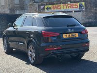 USED 2014 14 AUDI Q3 2.0 TDI S line Plus SUV 5dr Diesel S Tronic quattro Euro 5 (s/s) (177 ps) Warranty + delivery + MOT