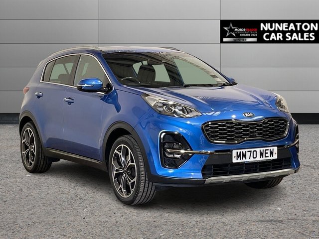 2021 70 KIA SPORTAGE 1.6 T-GDi GT-Line SUV 5dr Petrol Manual Euro 6 (s/s) (174 bhp) Great Service History