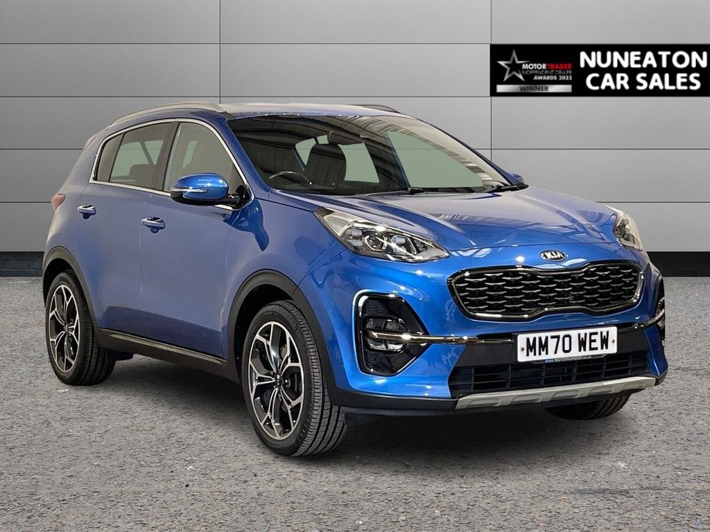 USED 2021 70 KIA SPORTAGE 1.6 T-GDi GT-Line SUV 5dr Petrol Manual Euro 6 (s/s) (174 bhp) Great Service History