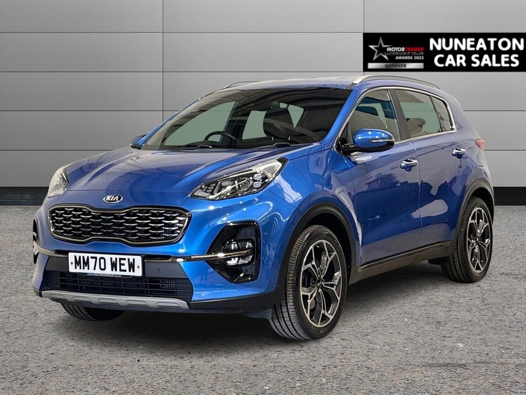 USED 2021 70 KIA SPORTAGE 1.6 T-GDi GT-Line SUV 5dr Petrol Manual Euro 6 (s/s) (174 bhp) Great Service History