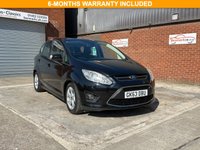 USED 2013 63 FORD C-MAX 1.0T EcoBoost Zetec MPV 5dr Petrol Manual Euro 5 (s/s) (125 ps) 6-Months Warranty included