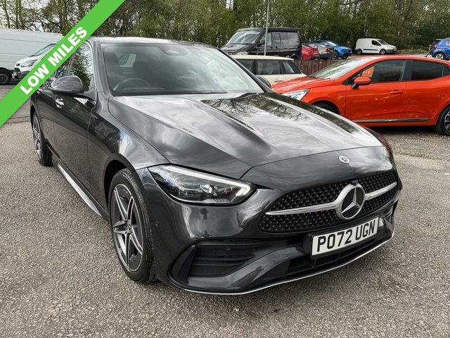 2023 MERCEDES C CLASS 2.0 C300E 25.4KWH AMG LINE PREMIUM SALOON 4DR PETROL PLUG IN HYBRID... photo