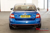 USED 2015 15 SKODA OCTAVIA 2.0 TDI vRS Hatchback 5dr Diesel Manual Euro 6 (s/s) (SNav) (184 ps) Stacks of history | Belt @ 52 & 80