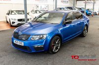 USED 2015 15 SKODA OCTAVIA 2.0 TDI vRS Hatchback 5dr Diesel Manual Euro 6 (s/s) (SNav) (184 ps) Stacks of history | Belt @ 52 & 80