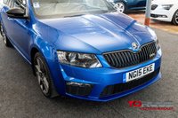 USED 2015 15 SKODA OCTAVIA 2.0 TDI vRS Hatchback 5dr Diesel Manual Euro 6 (s/s) (SNav) (184 ps) Stacks of history | Belt @ 52 & 80