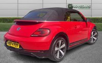 USED 2017 VOLKSWAGEN BEETLE 2.0 TDI BlueMotion Tech R-Line Cabriolet 2dr Diesel Manual Euro 6 (s/s) (150 ps) LONG MOT AND EXCELLENT SERVICE HISTORY, STUNNING CONDITION BOTH INSIDE AND OUT, GENUINE LOW MILEAGE FROM NEW. ULTRA RARE R-LINE CABRIOLET, FRONT AND REAR PARKING SENSORS, BLUETOOTH, DAB, CRUISE, CLIMATE!