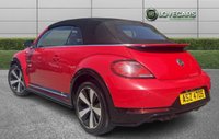 USED 2017 VOLKSWAGEN BEETLE 2.0 TDI BlueMotion Tech R-Line Cabriolet 2dr Diesel Manual Euro 6 (s/s) (150 ps) LONG MOT AND EXCELLENT SERVICE HISTORY, STUNNING CONDITION BOTH INSIDE AND OUT, GENUINE LOW MILEAGE FROM NEW. ULTRA RARE R-LINE CABRIOLET, FRONT AND REAR PARKING SENSORS, BLUETOOTH, DAB, CRUISE, CLIMATE!
