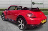USED 2017 VOLKSWAGEN BEETLE 2.0 TDI BlueMotion Tech R-Line Cabriolet 2dr Diesel Manual Euro 6 (s/s) (150 ps) LONG MOT AND EXCELLENT SERVICE HISTORY, STUNNING CONDITION BOTH INSIDE AND OUT, GENUINE LOW MILEAGE FROM NEW. ULTRA RARE R-LINE CABRIOLET, FRONT AND REAR PARKING SENSORS, BLUETOOTH, DAB, CRUISE, CLIMATE!