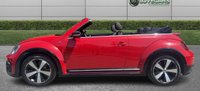 USED 2017 VOLKSWAGEN BEETLE 2.0 TDI BlueMotion Tech R-Line Cabriolet 2dr Diesel Manual Euro 6 (s/s) (150 ps) LONG MOT AND EXCELLENT SERVICE HISTORY, STUNNING CONDITION BOTH INSIDE AND OUT, GENUINE LOW MILEAGE FROM NEW. ULTRA RARE R-LINE CABRIOLET, FRONT AND REAR PARKING SENSORS, BLUETOOTH, DAB, CRUISE, CLIMATE!