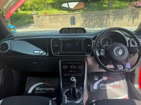 USED 2017 VOLKSWAGEN BEETLE 2.0 TDI BlueMotion Tech R-Line Cabriolet 2dr Diesel Manual Euro 6 (s/s) (150 ps) LONG MOT AND EXCELLENT SERVICE HISTORY, STUNNING CONDITION BOTH INSIDE AND OUT, GENUINE LOW MILEAGE FROM NEW. ULTRA RARE R-LINE CABRIOLET, FRONT AND REAR PARKING SENSORS, BLUETOOTH, DAB, CRUISE, CLIMATE!