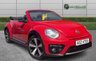 USED 2017 VOLKSWAGEN BEETLE 2.0 TDI BlueMotion Tech R-Line Cabriolet 2dr Diesel Manual Euro 6 (s/s) (150 ps) LONG MOT AND EXCELLENT SERVICE HISTORY, STUNNING CONDITION BOTH INSIDE AND OUT, GENUINE LOW MILEAGE FROM NEW. ULTRA RARE R-LINE CABRIOLET, FRONT AND REAR PARKING SENSORS, BLUETOOTH, DAB, CRUISE, CLIMATE!