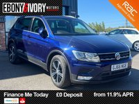 USED 2016 66 VOLKSWAGEN TIGUAN 2.0 TDI BlueMotion Tech SE Navigation SUV 5dr Diesel Manual Euro 6 (s/s) (150 ps) 2 OWNERS FROM NEW VOLKSWAGEN SERVICE HISTORY SERVICED IF REQUIRED AND A MINIMUM OF 9 MONTHS MOT WITHIN THE SALE
