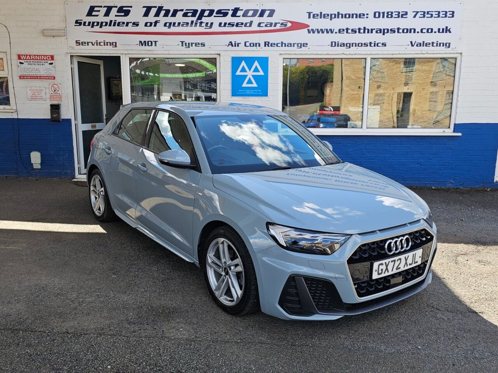 USED 2022 72 AUDI A1 1.5 TFSI 35 S line Sportback 5dr Petrol S Tronic Euro 6 (s/s) (150 ps) MOT & SERVICE INC (if required)