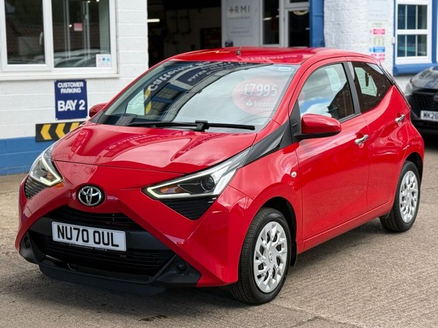 2020 70 Toyota Aygo 1.0 VVT-i x-play Hatchback 5dr Petrol Manual Euro 6 (Safety Sense) (71 ps)