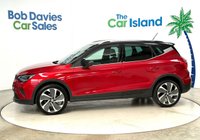 USED 2023 23 SEAT ARONA 1.0 TSI FR Sport SUV 5dr Petrol DSG Euro 6 (s/s) (110 ps) AUTOMATIC FR Sport, Heated Half Leather, SATNAV, Rear Sensors, Apple Carplay, Black Roof, Cruise Control, Wireless Charging 34000 Miles