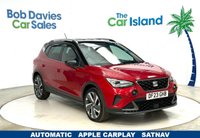 USED 2023 23 SEAT ARONA 1.0 TSI FR Sport SUV 5dr Petrol DSG Euro 6 (s/s) (110 ps) AUTOMATIC FR Sport, Heated Half Leather, SATNAV, Rear Sensors, Apple Carplay, Black Roof, Cruise Control, Wireless Charging 34000 Miles