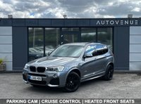 USED 2016 66 BMW X3 2.0 20d M Sport SUV 5dr Diesel Auto xDrive Euro 6 (s/s) (190 ps) PARK CAMERA+HEATED SEATS+CRUISE+SAT NAV