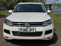 USED 2011 60 VOLKSWAGEN TOUAREG 3.0 TDI V6 SE SUV 5dr Diesel Tiptronic 4WD Euro 5 (s/s) (240 ps) JUST HAD A MAJOR SERVICE, AND BRAKES ALL AROUND, TOW BAR