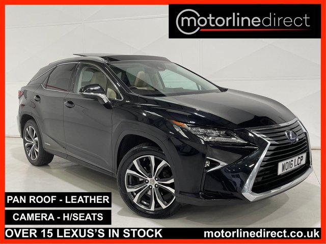 2016 RX 3.5 450H V6 LUXURY SUV 5DR PETROL HYBRID CVT 4WD EURO 6... photo