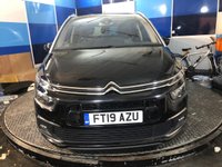 USED 2019 19 CITROEN GRAND C4 SPACETOURER 1.2 PureTech GPF Flair MPV 5dr Petrol Manual Euro 6 (s/s) (130 ps) A stunning example of this very highly sought after Ulez compliant seven seat petrol Suv finished in Onyx Black complimented with 17" Diamond cut alloys .This car come with full service history and comes equipped with Panoramic glass roof , electric tailgate ,dual zone digital climate control , Bluetooth connectivity ,voice control system ,Dab stereo with usb inputs , touch screen satellite navigation ,Apple car play ,Mirror link and Android auto ,front and rear parking sensors with reverse came
